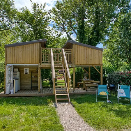 Camping Du Lac De Groléjac Exterior foto